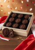 Triple Chocolate Snow Skin Mooncake