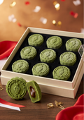 Matcha Snow Skin Mooncake